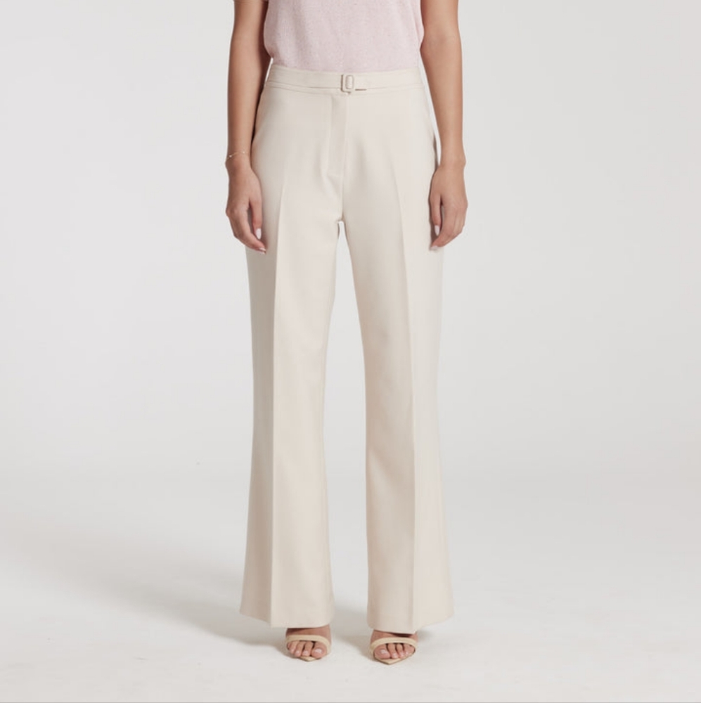 Perri Cutten Avery Pant in Porcelain